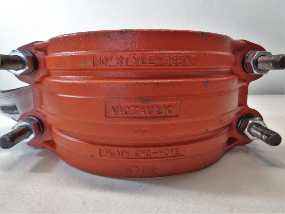 Victaulic 10" Plain End HDPE Coupling, Style# 995N